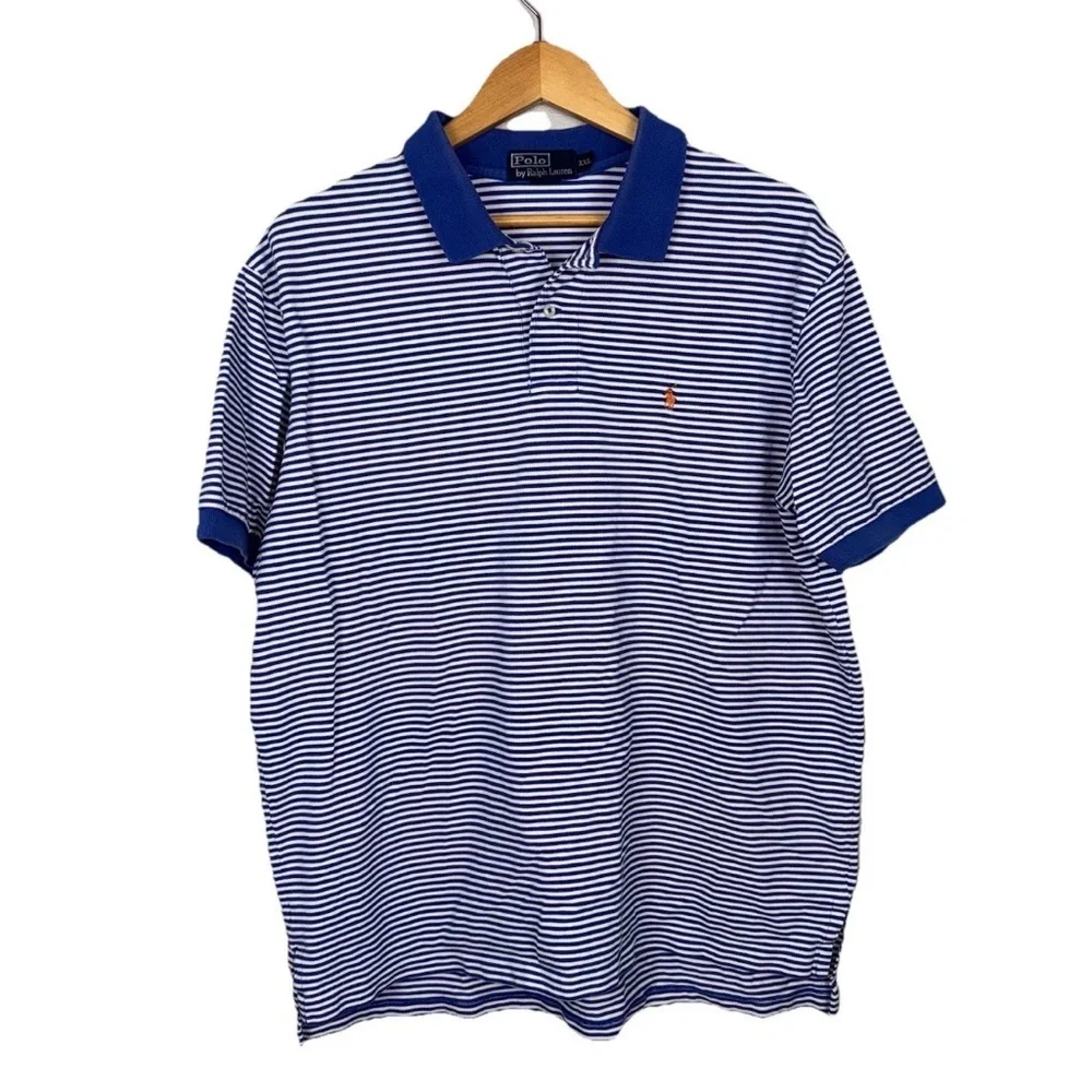 Polo by Ralph Lauren Men's XXL Custom Fit Polo Shirt Golf Business Casual Preppy